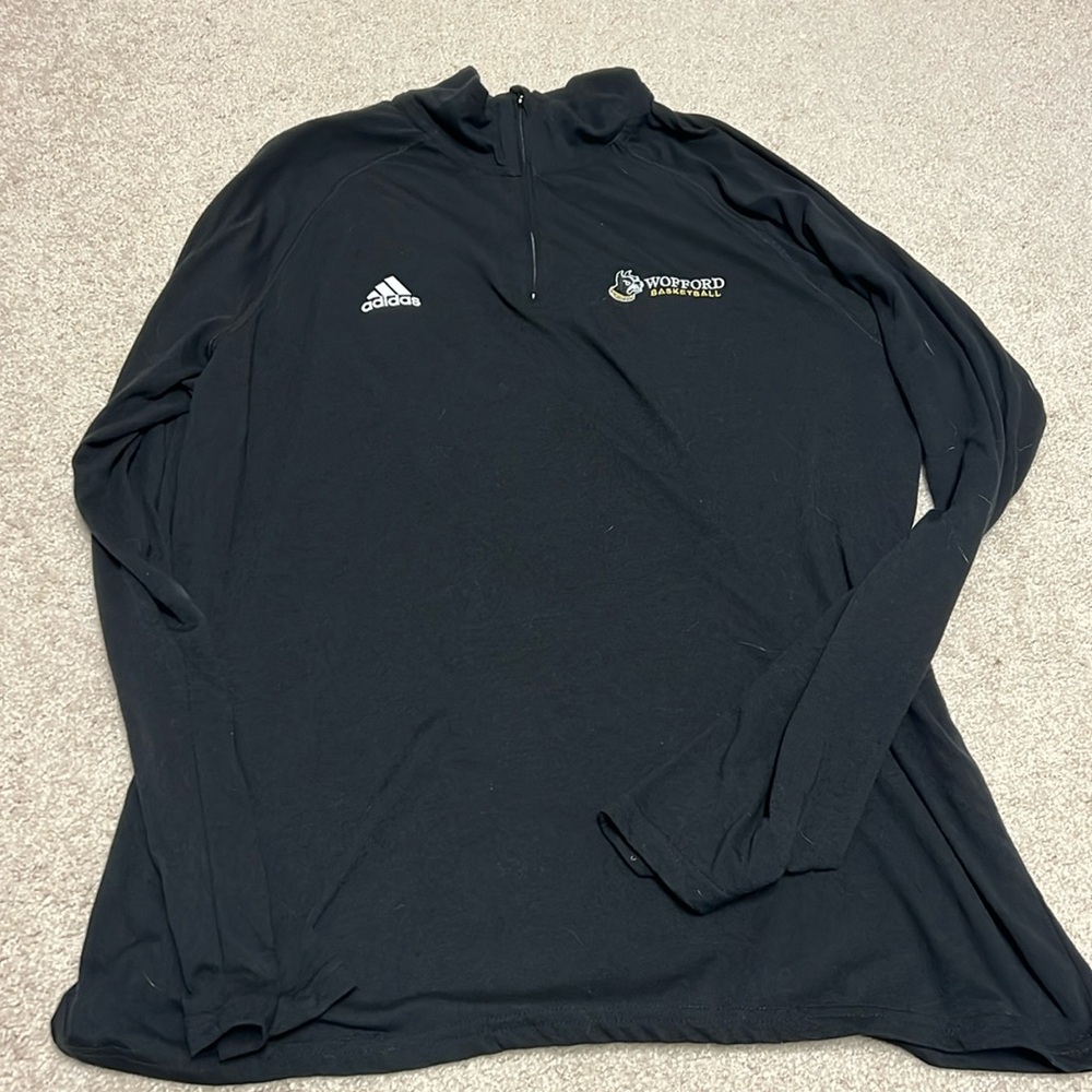 Adidas Black Men's Wofford Basketball pullover